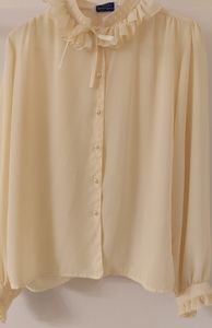 Vintage button up blouse